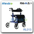 Gute Qualität leichter Rollator mit Ruhesitz RL013